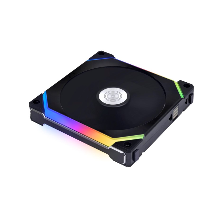 Kotelotuuletin - Lian Li UNI FAN SL140 V2 - Kotelotuuletin - 140mm - Musta RGB LED valolla - 29 dBA - UF-SL140V2-1B