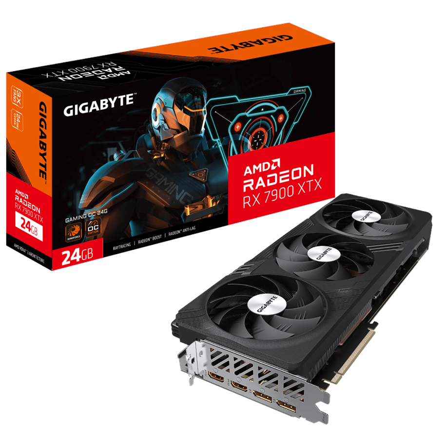 Näytönohjaimet - GIGABYTE Radeon RX 7900 XTX GAMING OC - 24GB GDDR6 RAM - Näytönohjaimet - GV-R79XTXGAMING OC-24GD