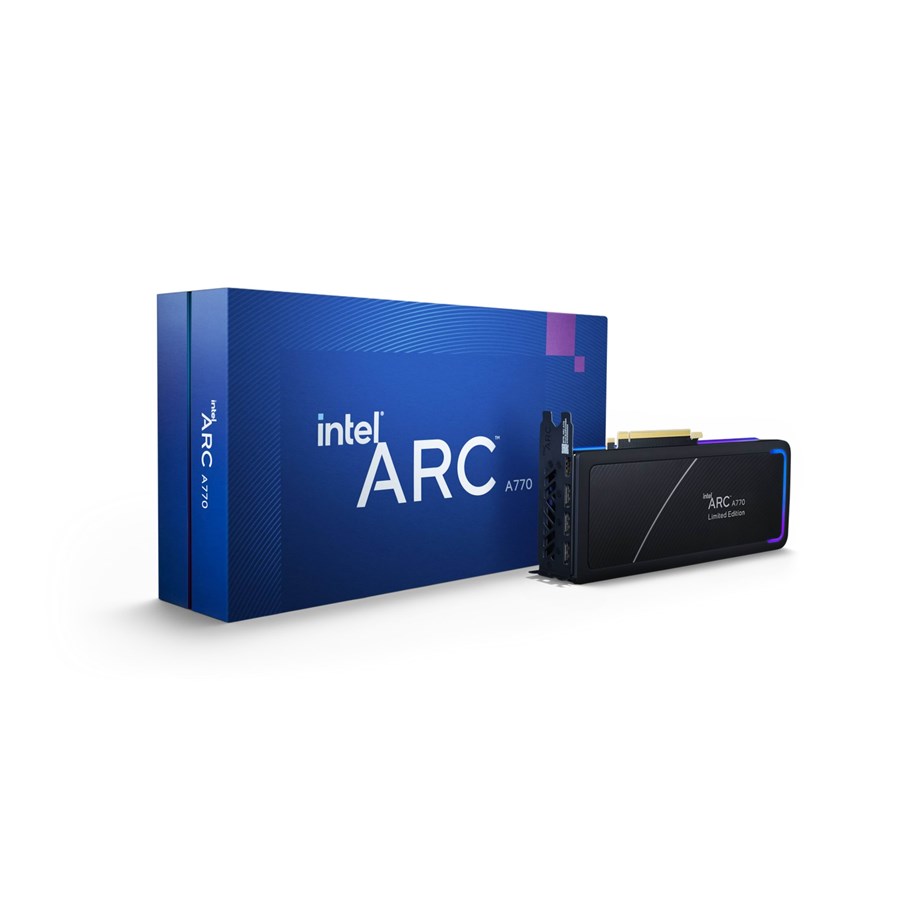 Näytönohjaimet - Intel Arc A770 Limited - 16GB GDDR6 RAM - Näytönohjaimet - 21P01J00BA