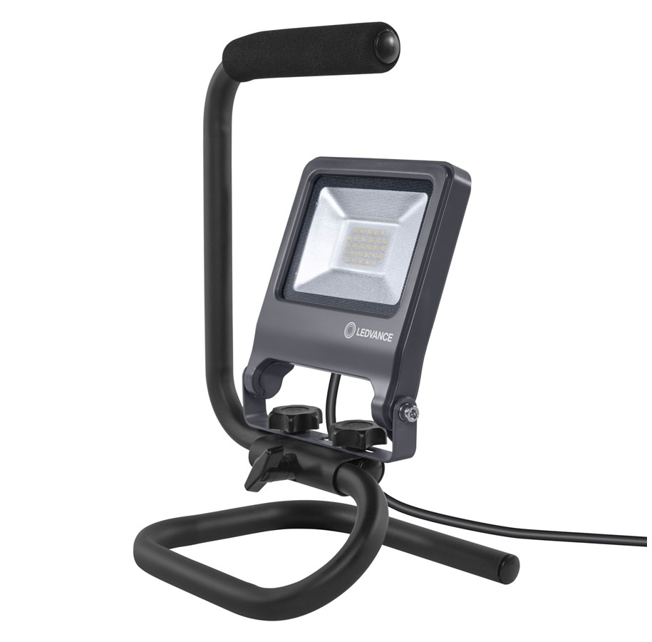Valaisimet - Osram TYÖVALOT S-JALUSTA 20 W 4000 K - 4058075213838
