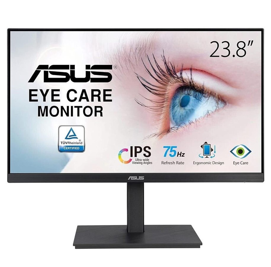 Näyttö - 24" ASUS VA24EQSB - 23,8 tuumaa - 1920 x 1080 - 75Hz - IPS - 90LM056F-B01170