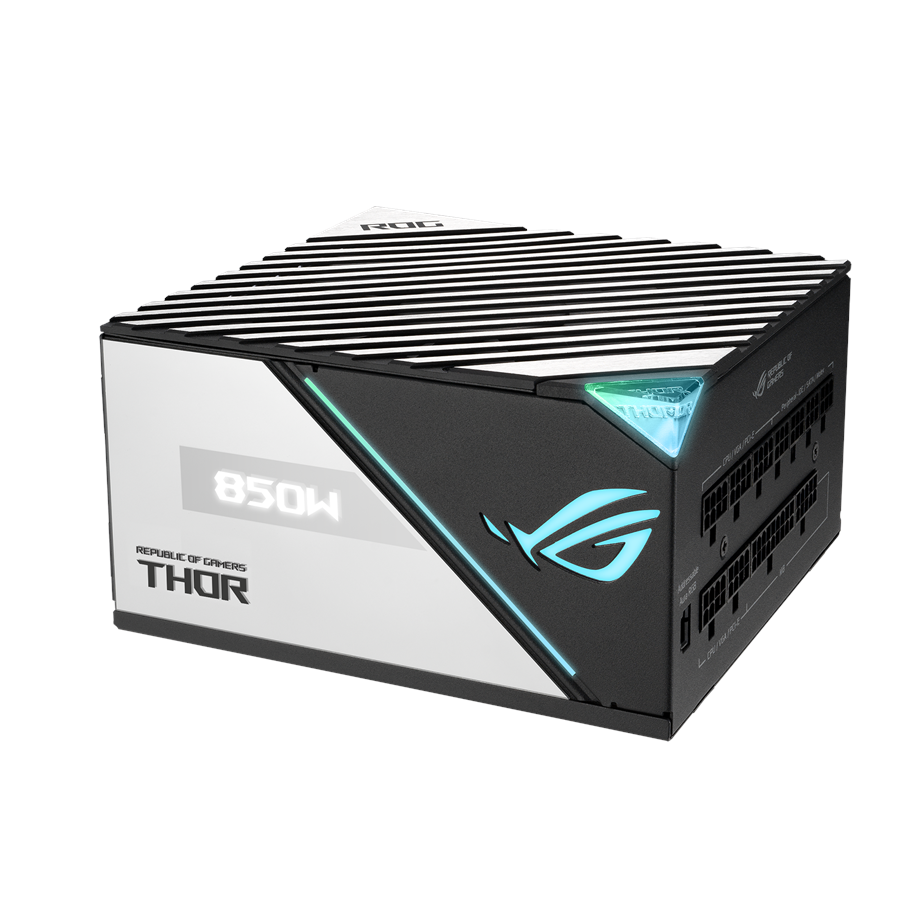 Virtalähde - ASUS ROG Thor 850P2 Virtalähde - 850 Watt - 135 mm - ATX 2.4 - 80 Plus Platina sertifioitu - 90YE00L2-B0NA00