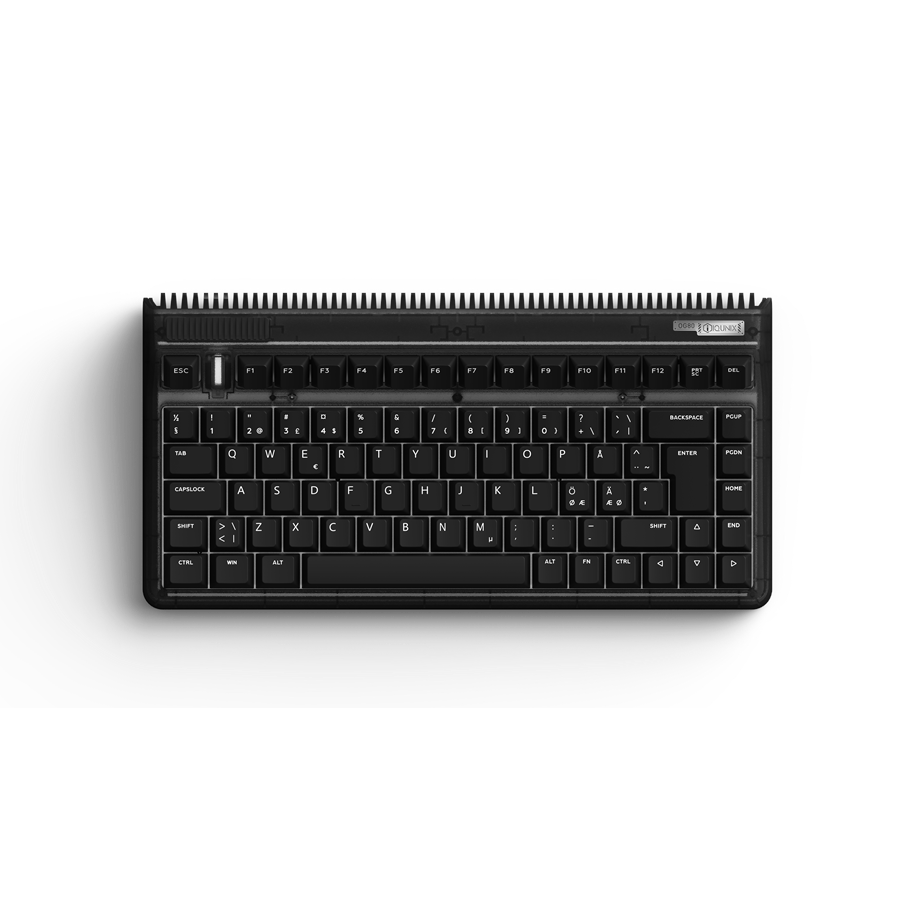 Näppäimistöt - IQUNIX OG80 Dark Side Wireless RGB TTC Kulta Pinkki - ND - Pelinäppäimistö - Pohjoismainen - Musta - i80220313001