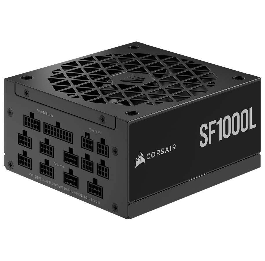 Virtalähde - Corsair SF-L Series SF1000L Gold Virtalähde - 1000 Watt - 120 mm - ATX 3.0 - 80 Plus Kulta sertifioitu - CP-9020246-EU