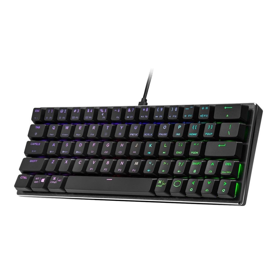 Näppäimistöt - Cooler Master SK620 - Näppäimistö - German - space Harmaa - Näppäimistö - Saksa - Harmaa - SK-620-GKTM1-DE