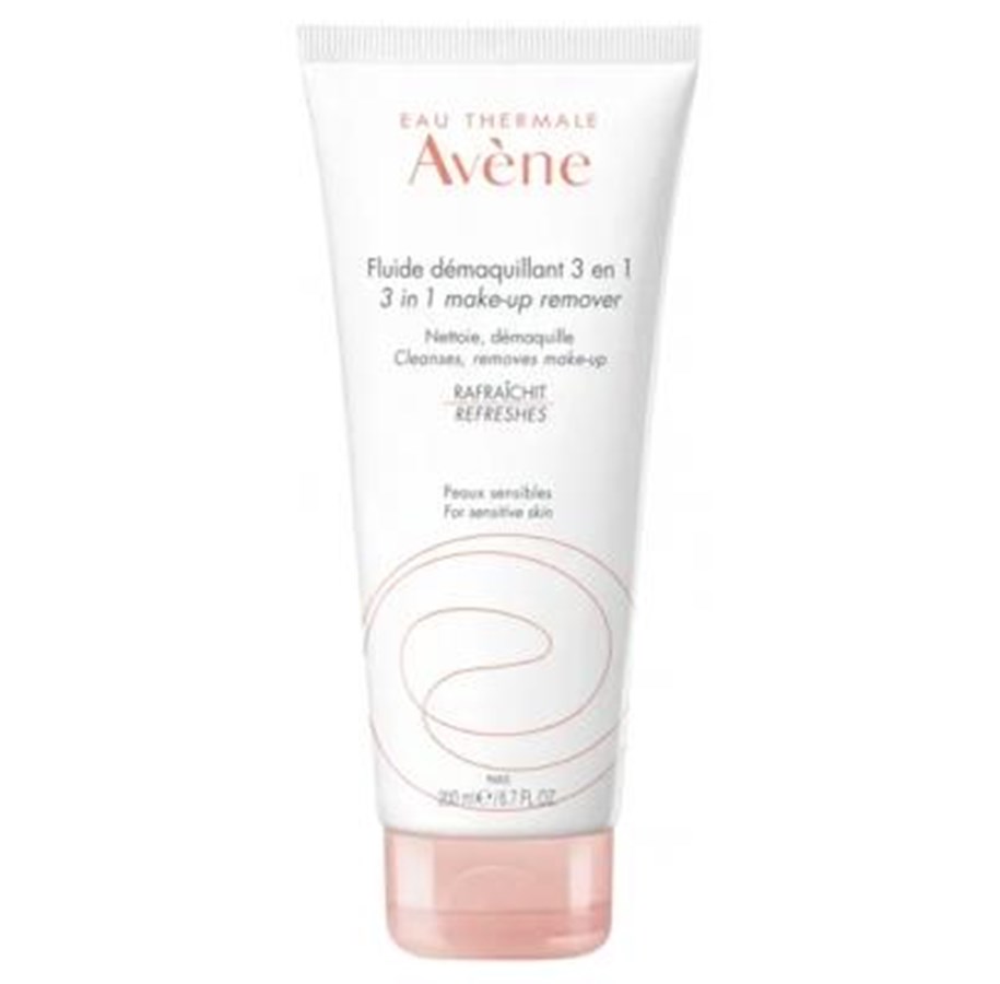 Kasvojen hoito - Avène 3-in-1 Make-up Remover Fluid 200ml - 3282770072952