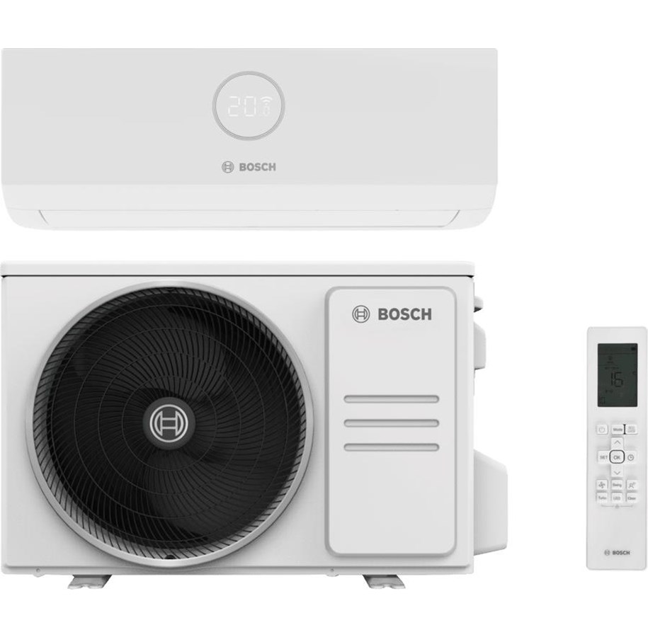 Lämpöpumput - Bosch Climate 3000i 35 WE air/air heat pump 3.5 kW 10-40 m² White - 7733701736