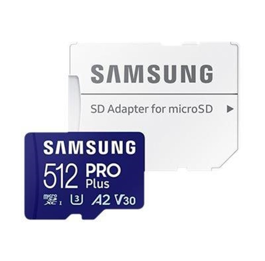 Muistikortti - Samsung PRO Plus microSD/SD - 180MB/s - 512GB - MB-MD512SA/EU