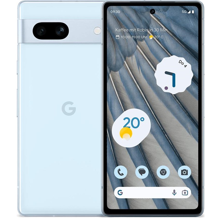 Puhelimet - Google Pixel 7a 128GB/8GB - Sea Blue - GA04275-GB