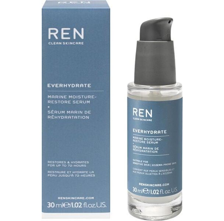 Kasvojen hoito - REN Clean Skincare Marine Moisture Restore Serum 30 ml - 5056264707723