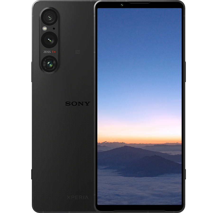 Puhelimet - Sony Xperia 1 V 256GB/12GB - Black - XQDQ54C0B.EUK