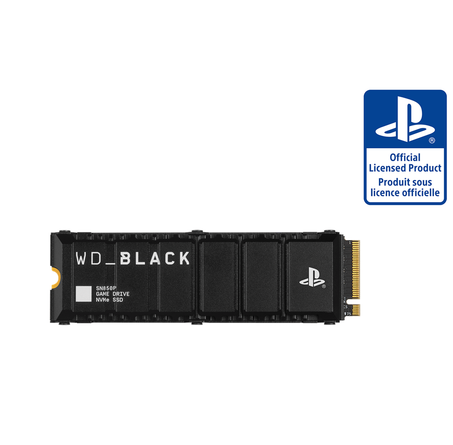 SSD 2 - SANDISK WD Black SN850P SSD for PS5 - 2TB - PCIe 4.0 - M.2 2280 - WDBBYV0020BNC-WRSN