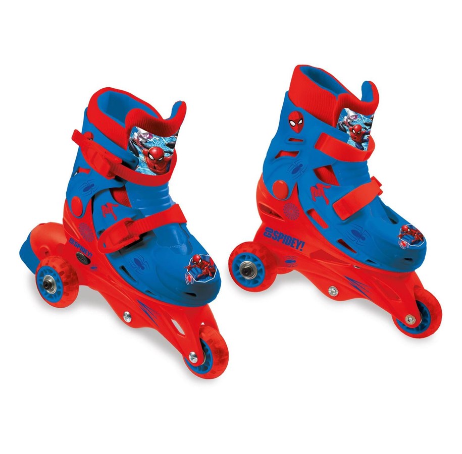 Ulkoleikit - Mondo Spiderman Roller Skates size 29-32 - 28631