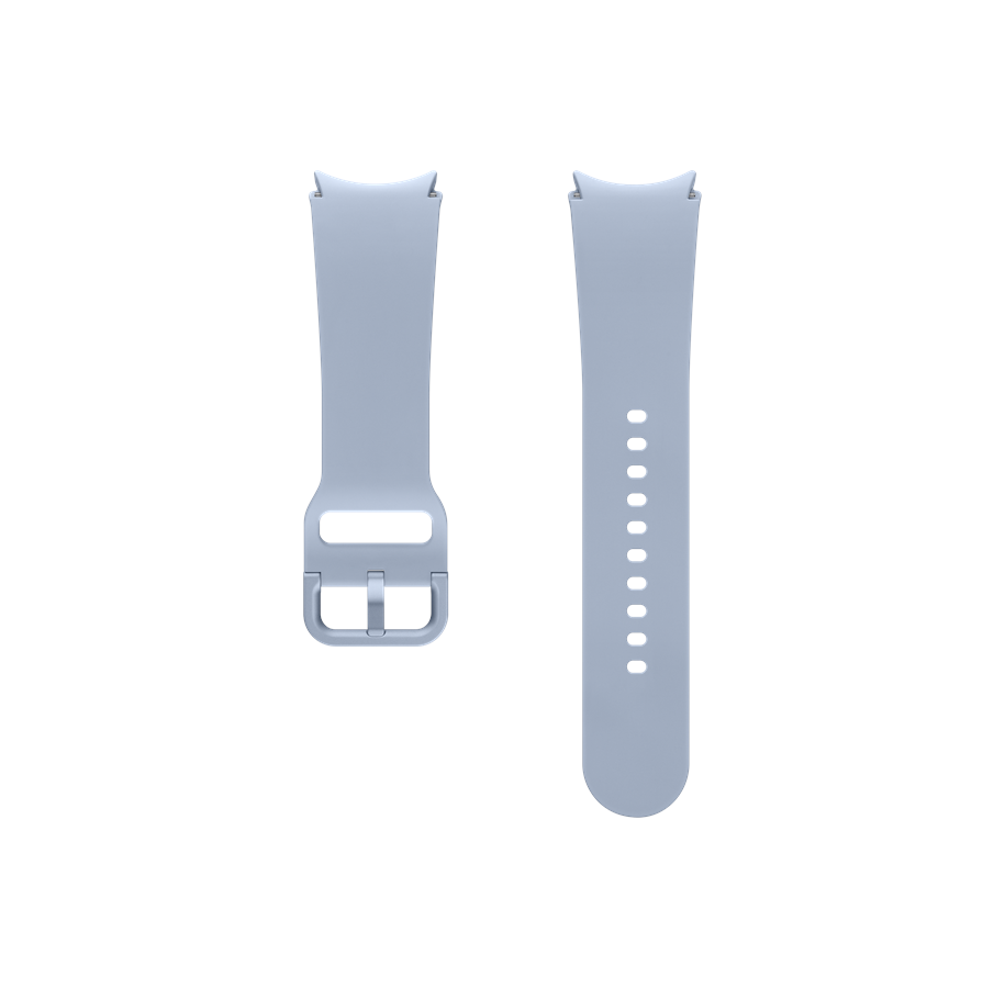 Smartwatch - Lisävarusteet - Samsung Galaxy Watch6 Sport Band (S/M) - Polar Blue - ET-SFR93SLEGEU