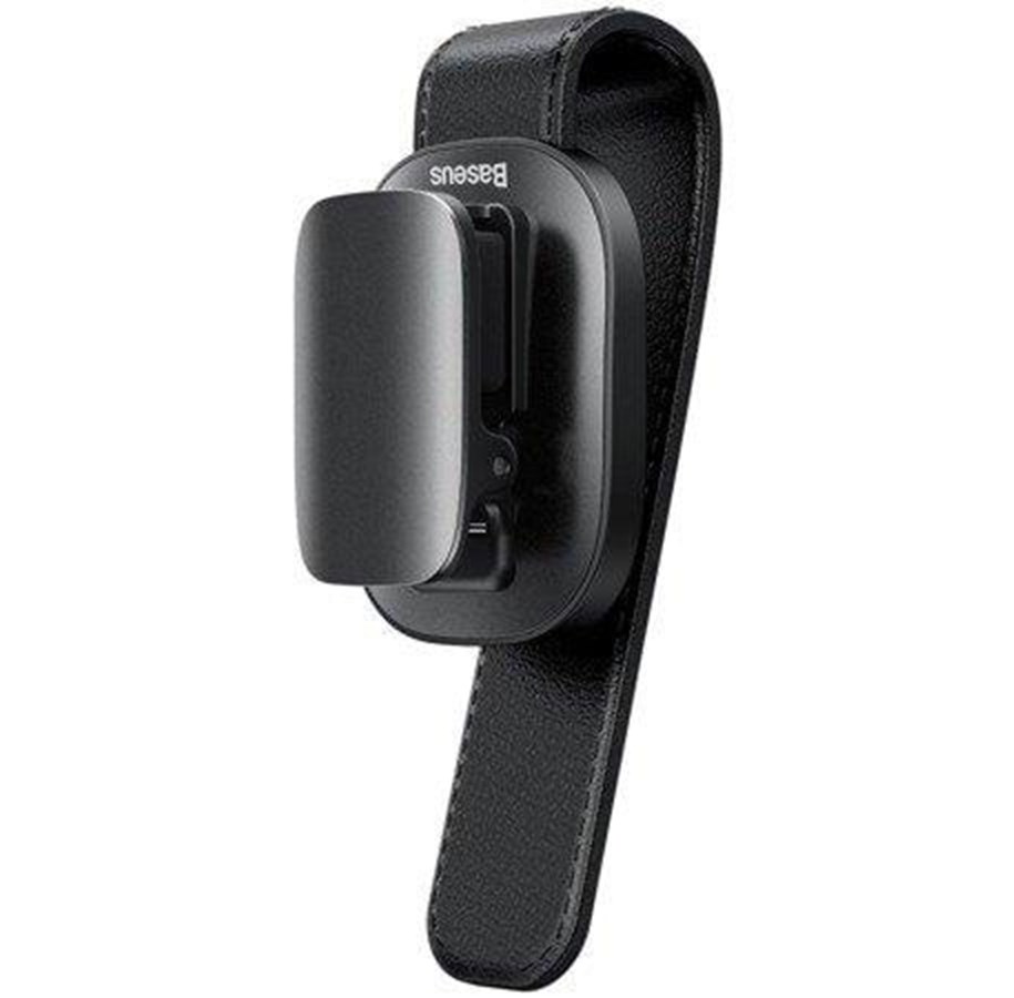 Puhelin - Muut lisävarusteet - Baseus Platinum Vehicle eyewear clip (clamping type) Black - ACYJN-B01