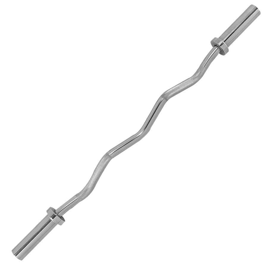 Urheilu & Fitness - Tunturi Olympic Curlbar Chrome 120 cm./Ø50 mm. - 14TUSCL260IONE SIZE