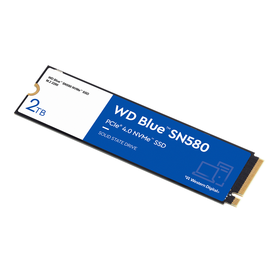 SSD 2 - SANDISK WD Blue SN580 SSD - 2TB - PCIe 4.0 - M.2 2280 - WDS200T3B0E