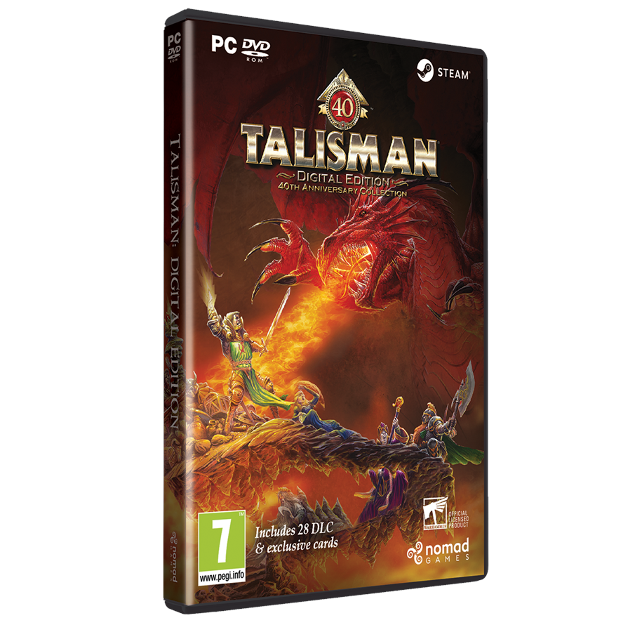 Pelit - Talisman (40th Anniversary Edition Collection) (Code in a Box) - Windows - 01 - Strategia - 5055957704582