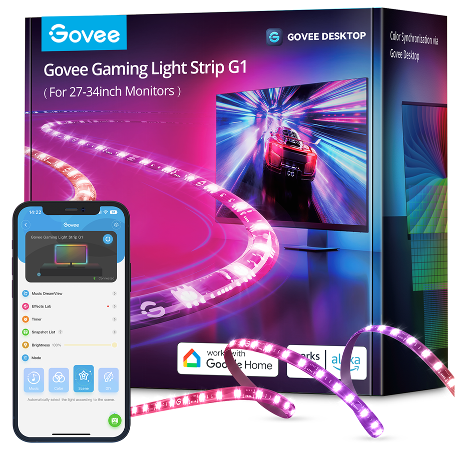 Smart Home - Älykoti - Govee Gaming Light Strip G1 - H6609312