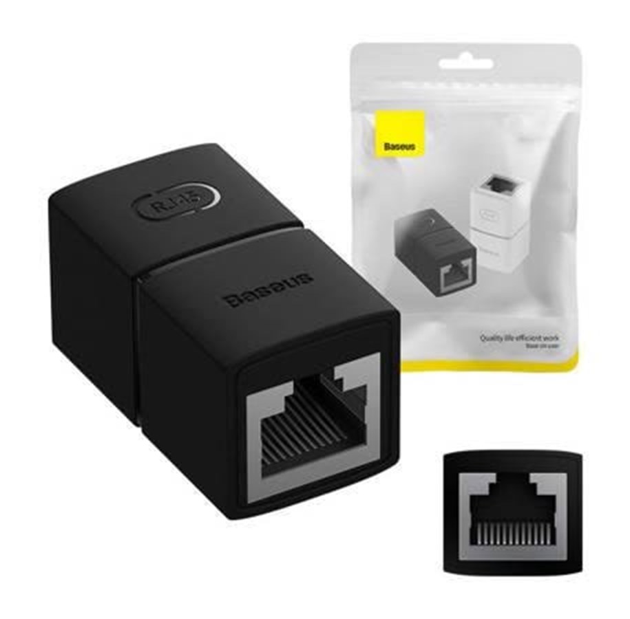 Verkkolaitteet & langattoman verkon laajentimet - Baseus Cable connector  AirJoy Series (black) - B00131100111-01