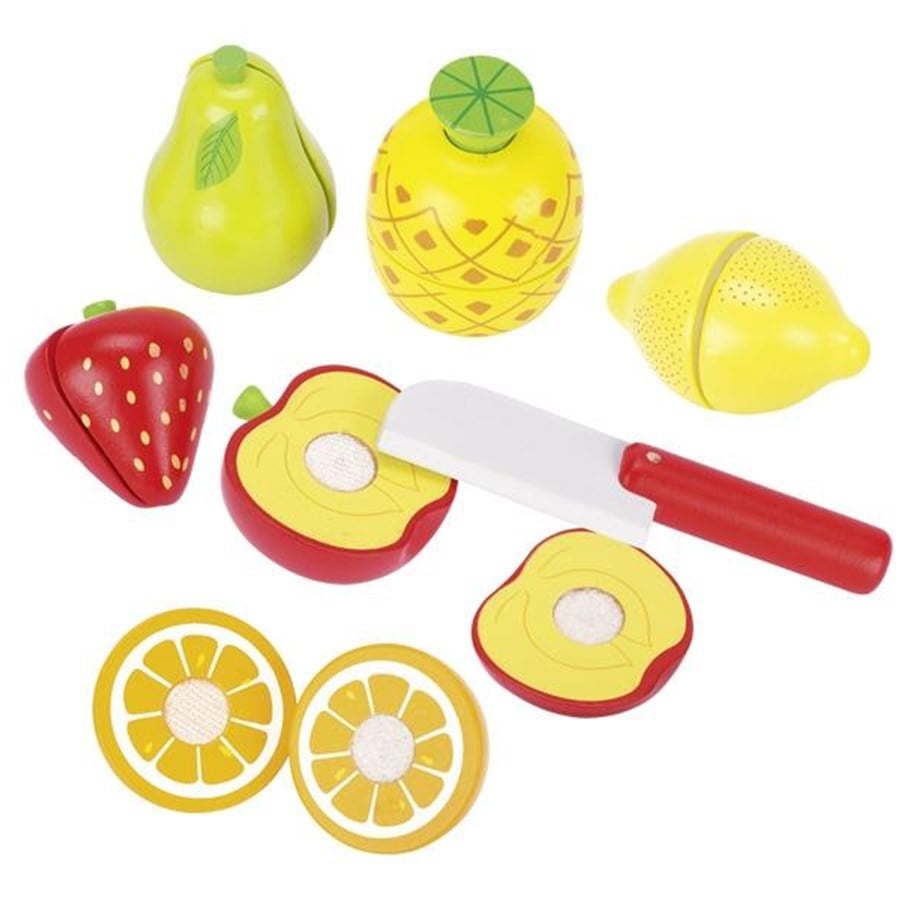 Puulelut - Goki Fruit with velcro - 51597