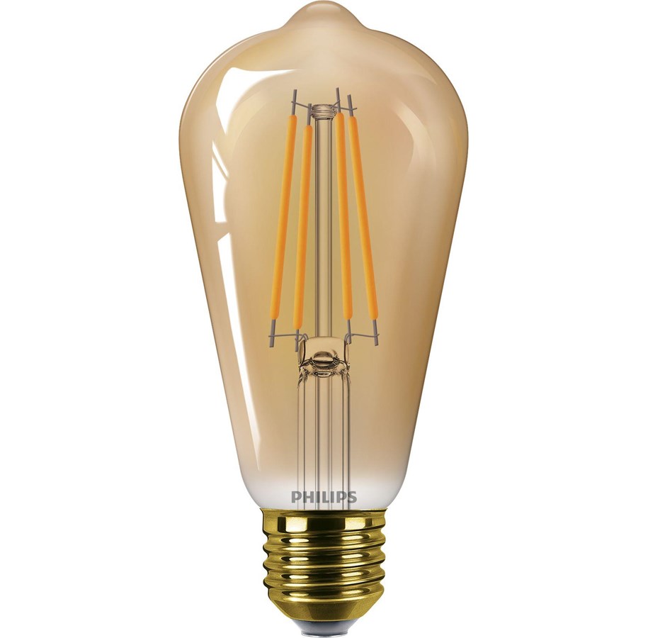 Lamput - Philips LED-lamppu Edison 7W (40W) Flame E27 - 929003627601