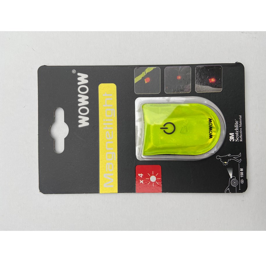 Suojavarusteet & Työvaatteet - WOWOW Magnetlight Yellow w/red LED - WO014121IONE SIZE