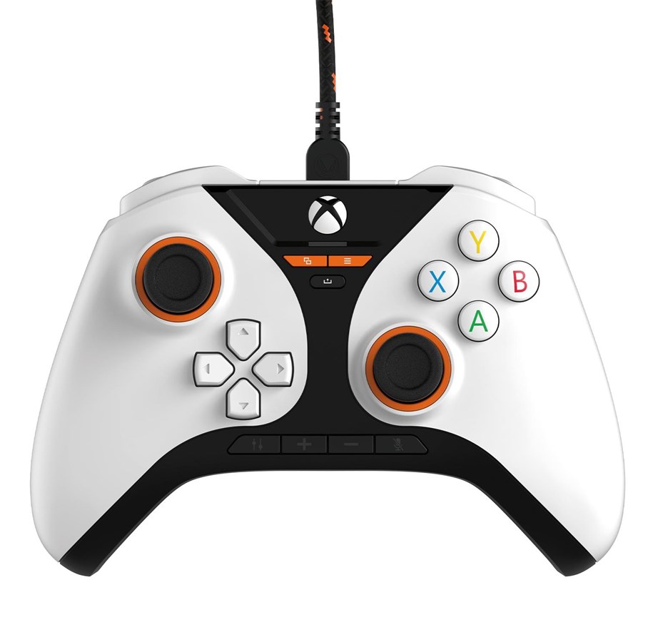 Pelit - lisävarusteet - Snakebyte Pro X - White - Wired Controller - Microsoft Xbox Series S - SB918858