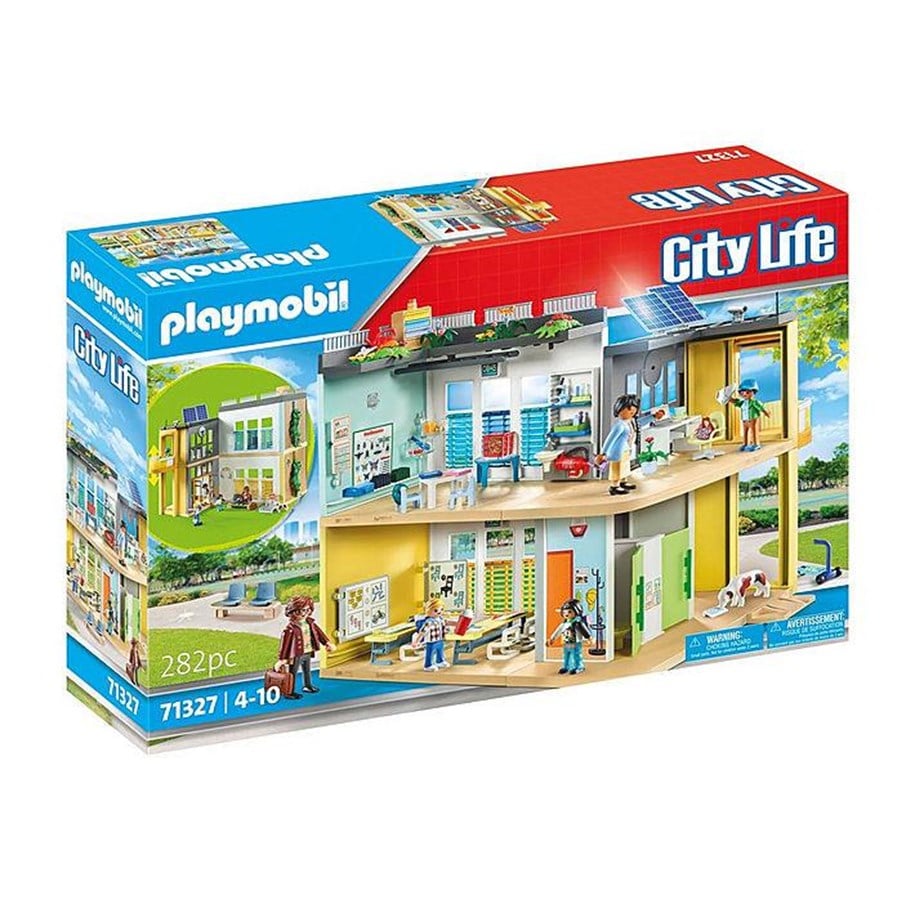 Playmobil - Playmobil Kaupunkielämää - Large School - 71327