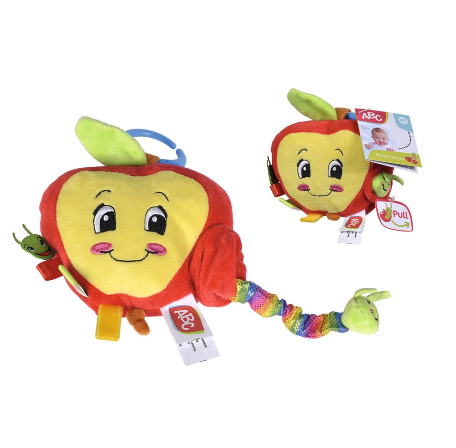 Vauva- ja taaperolelut - ABC  Activity Apple with Caterpillar - 104010086