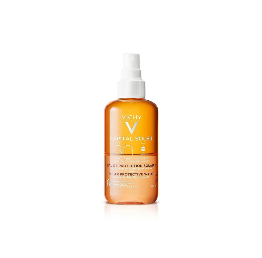 Vartalonhoito - Vichy Capital Soleil Tan Illuminating Spray SPF30 200 ml - C-VI-239-B5