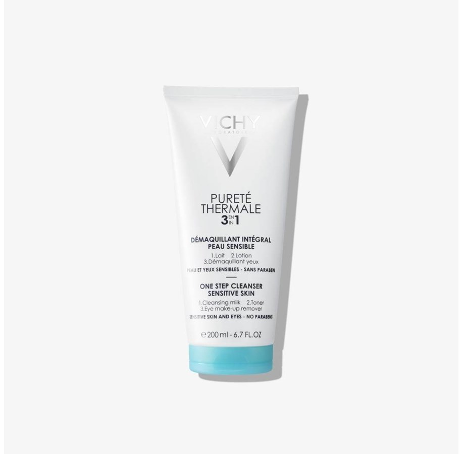 Kasvojen hoito - Vichy Purete Thermale 3In1 One Step Cleanser 200 ml - C-VI-028-B9