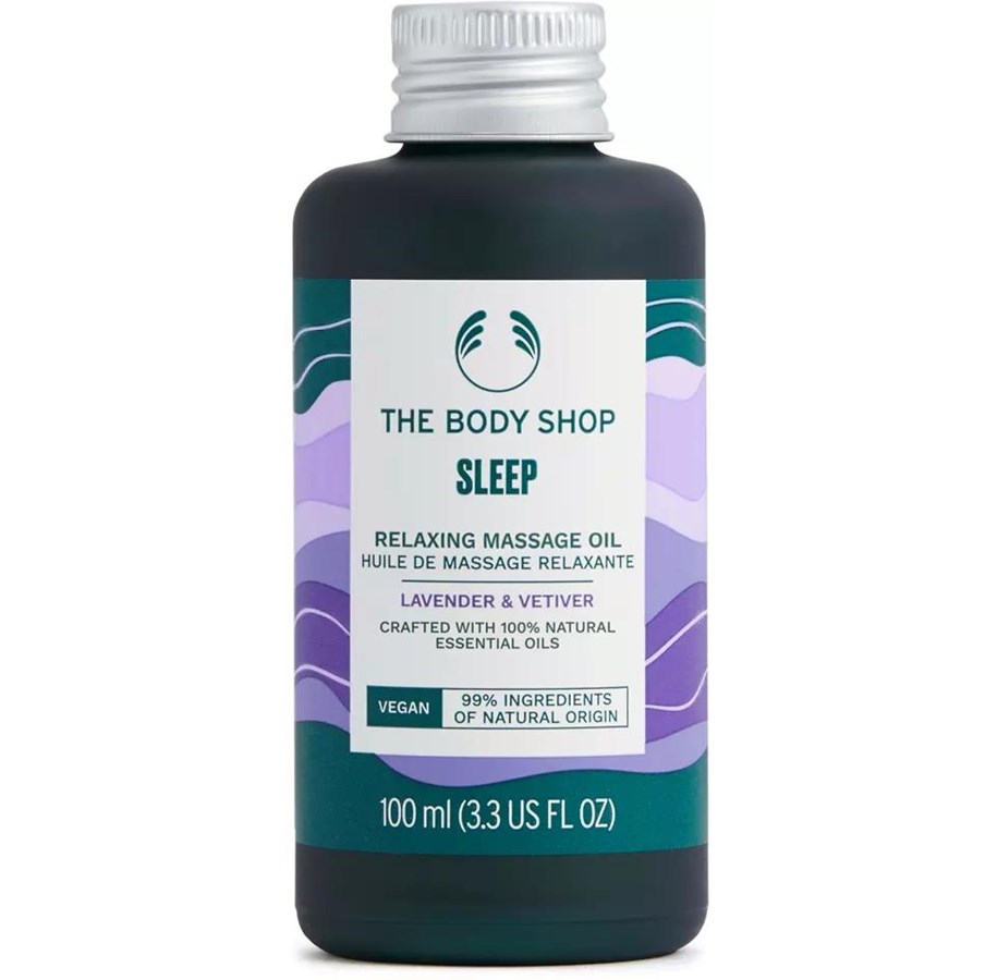 The Body Shop Lavender & Vetiver Sleep Relaxing Massage Oil 100 ml