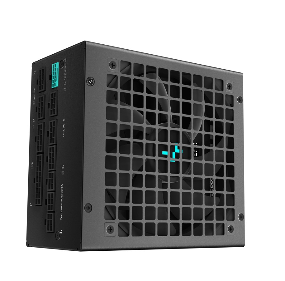 Virtalähde - DeepCool PX1200G Virtalähde - 1200 Watt - 135 mm - ATX 3.0 - 80 Plus Kulta sertifioitu - R-PXC00G-FC0B-EU