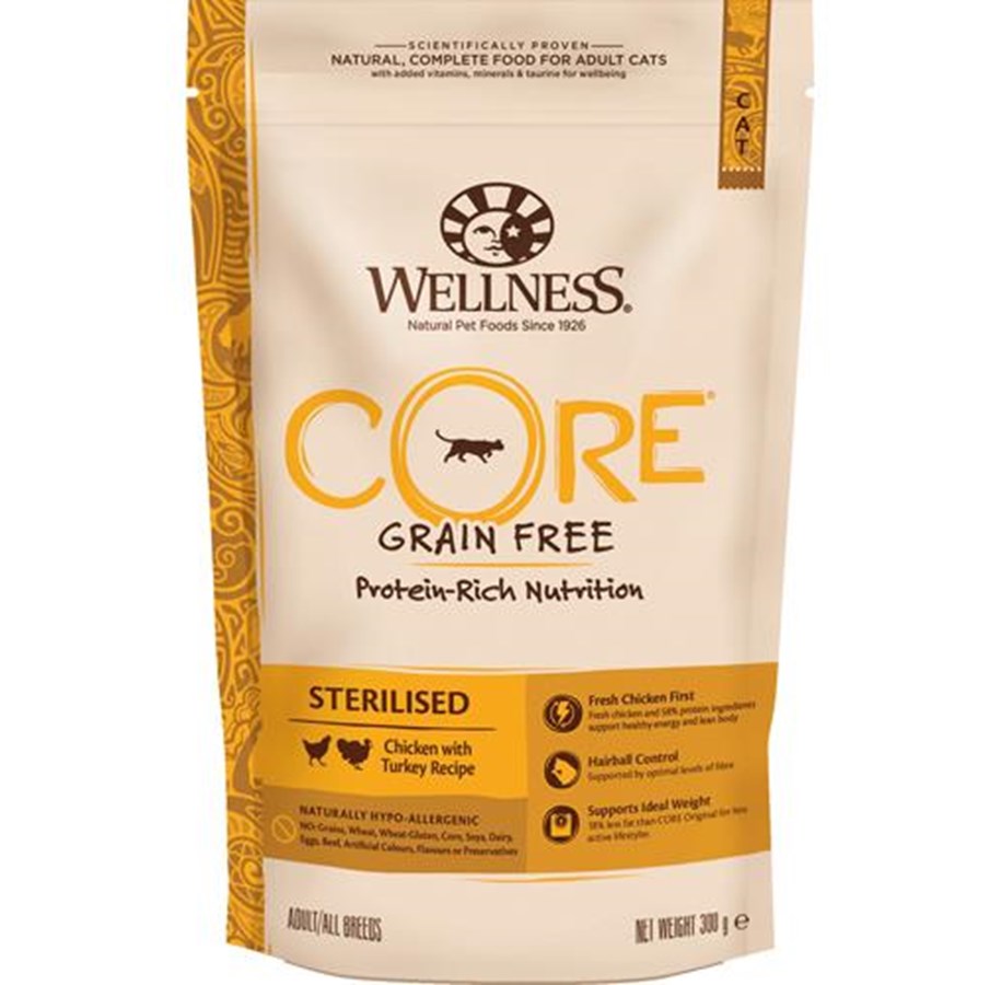 Kissat - CORE Cat Adult Sterilized Chicken with Turkey Reci - WCK060030