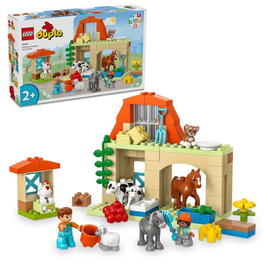 LEGO®  - LEGO DUPLO 10416 Eläinten hoitoa maatilalla - 10416