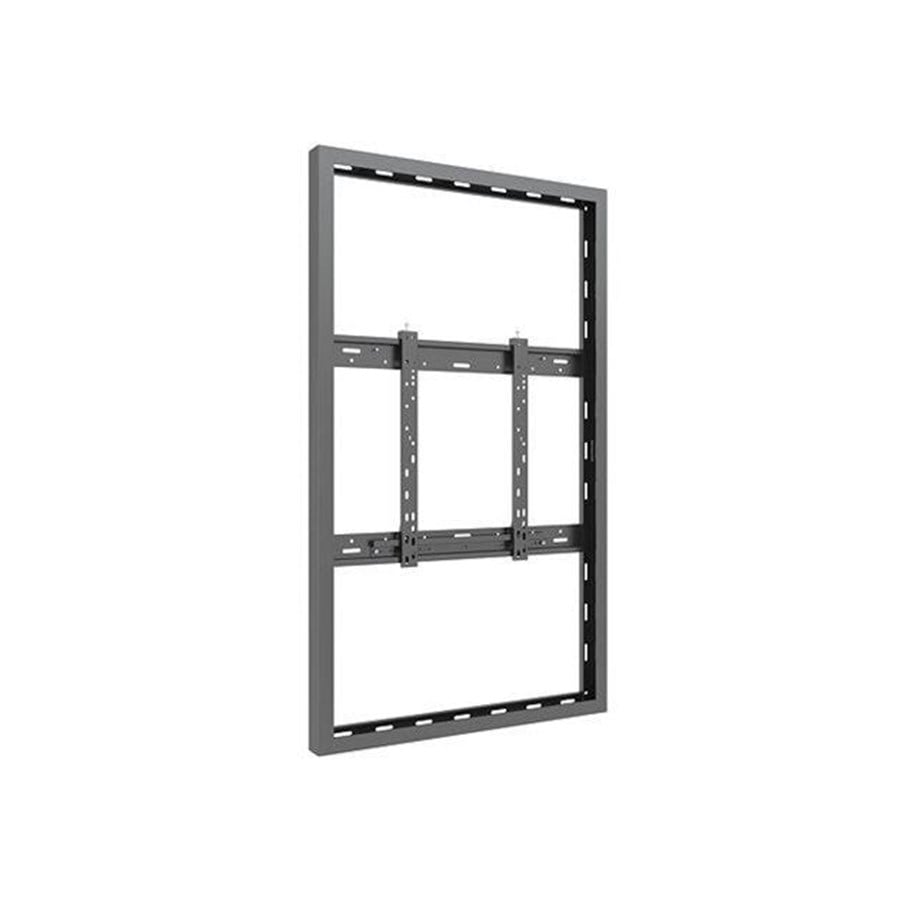 Seinäkiinnitys, AV-kiinnikkeet & AV-kalusteet - Multibrackets M Pro Series enclosure - slim medium - for flat panel - universal - black - Max 25 kg - recommended for 55" - 7350105216695