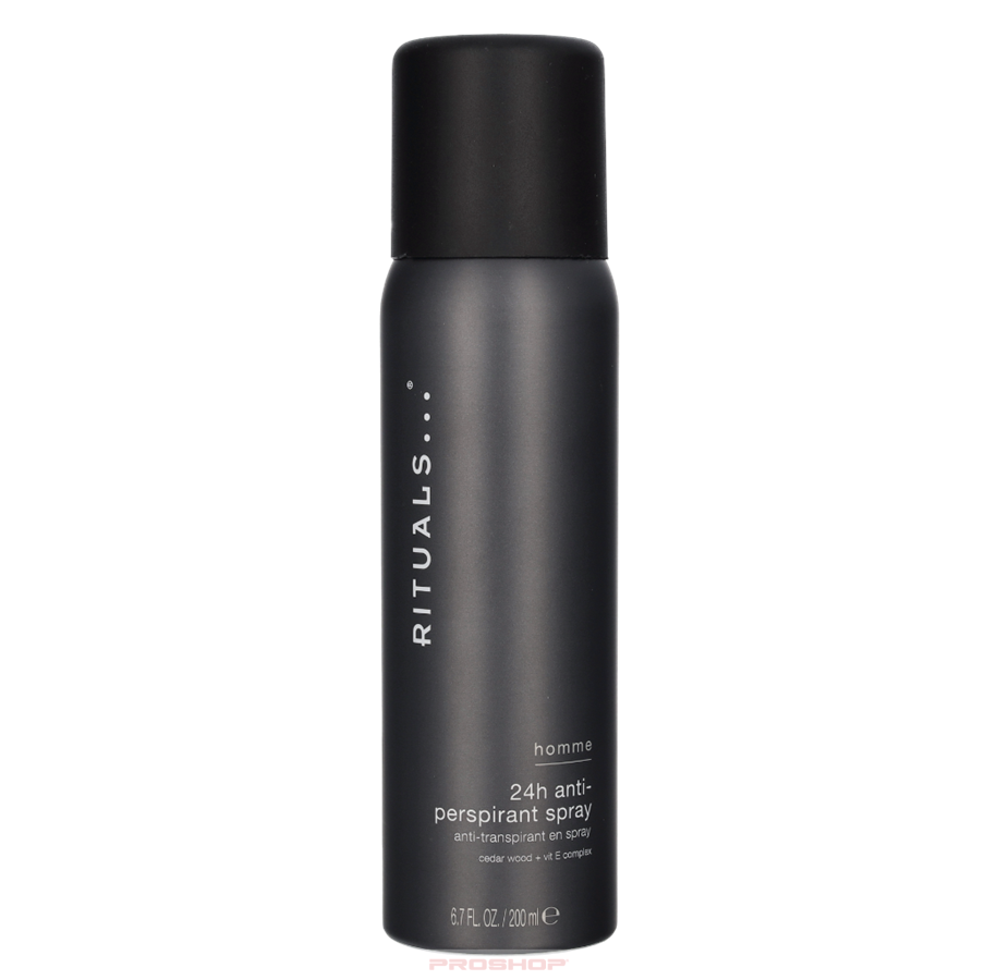 Parfyymit & Tuoksut - Rituals Homme 24H Anti-Perspirant Spray 200 ml - 8719134163407