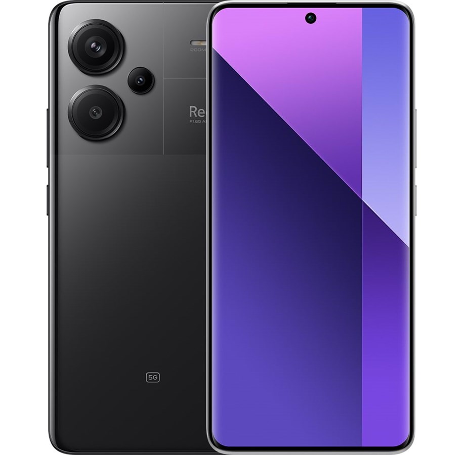 Puhelimet - Xiaomi Redmi Note 13 Pro+ 5G 512GB/12GB - Midnight Black - MZB0FF1EU
