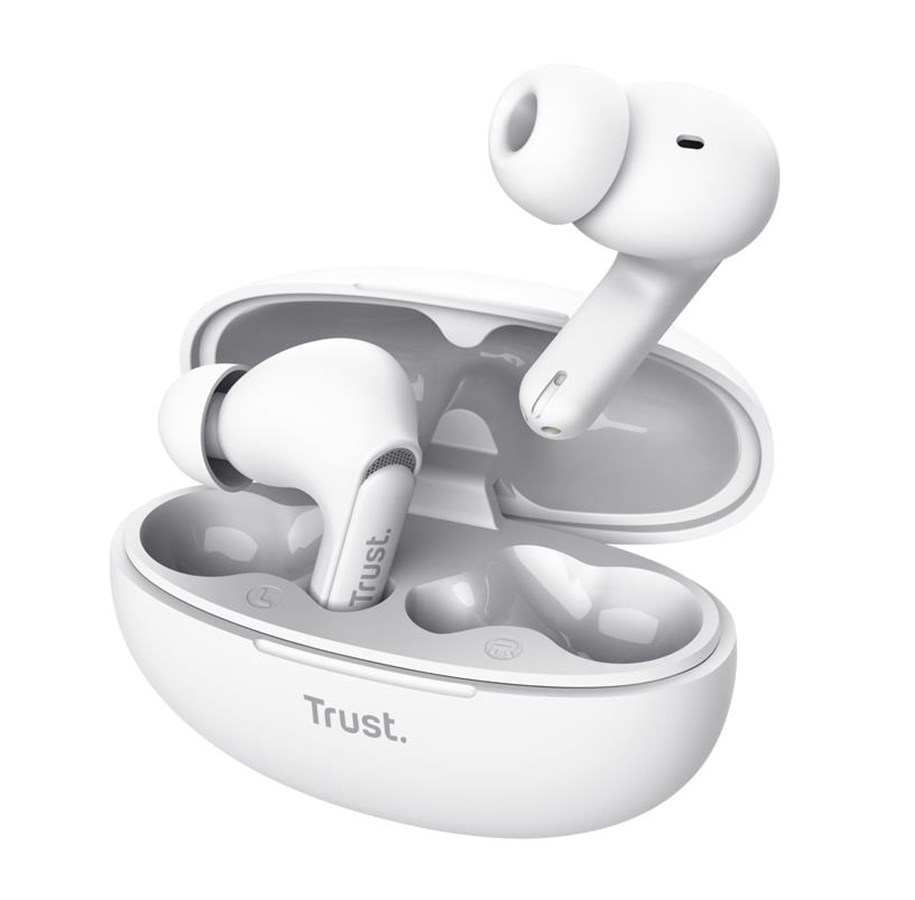 Kuulokkeet - Trust Yavi ENC - White - 25172