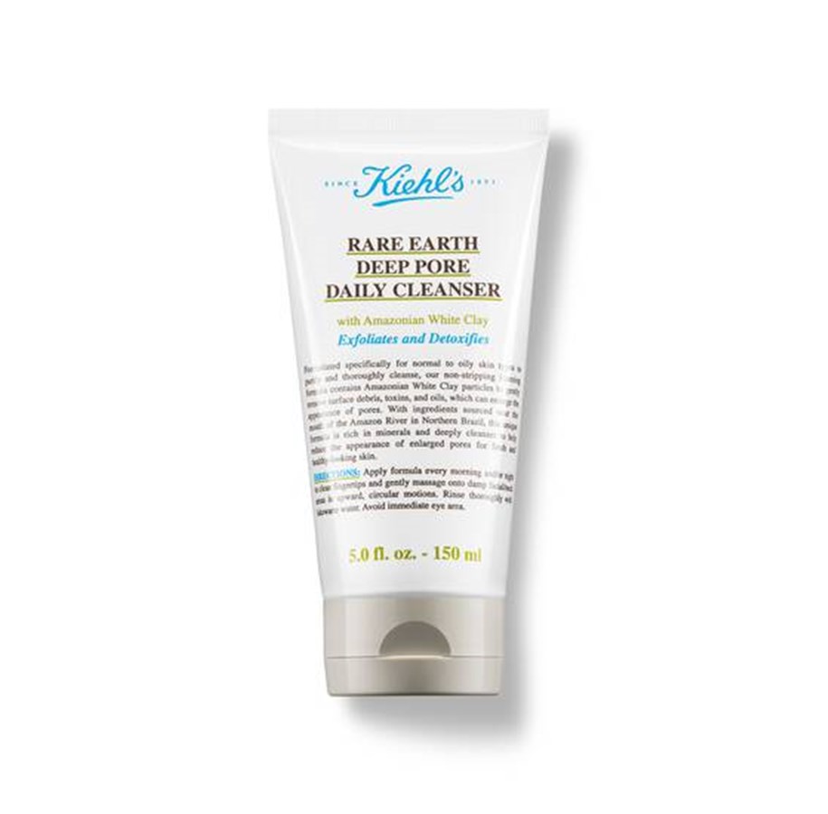 Kasvojen hoito - Kiehl's Rare Earth Deep Pore Daily Cleanser 150 ml - 3605975038033
