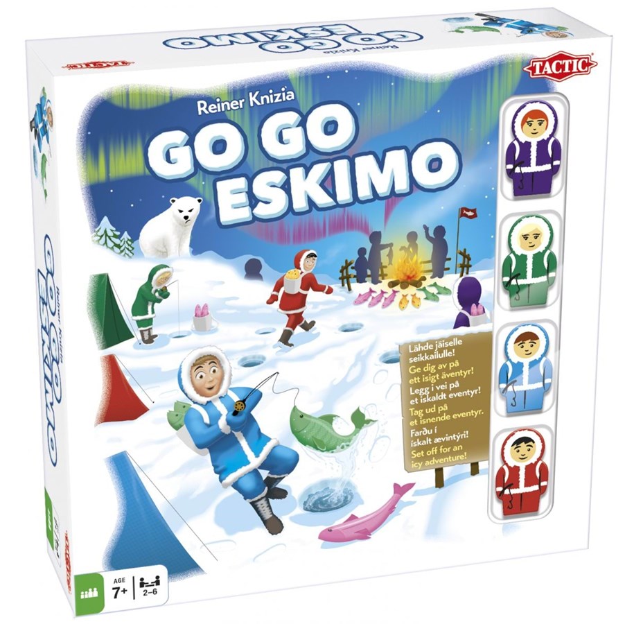 Lautapelit - Tactic Go Go Eskimo - 54961