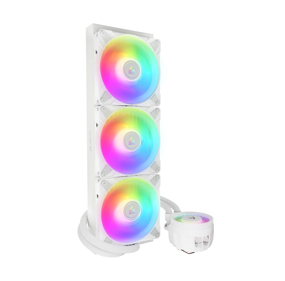 CPU-jäähdytys - Arctic Liquid Freezer III 420 A-RGB - White - CPU Vesijäähdytys - Max 23 dBA - ACFRE00153A