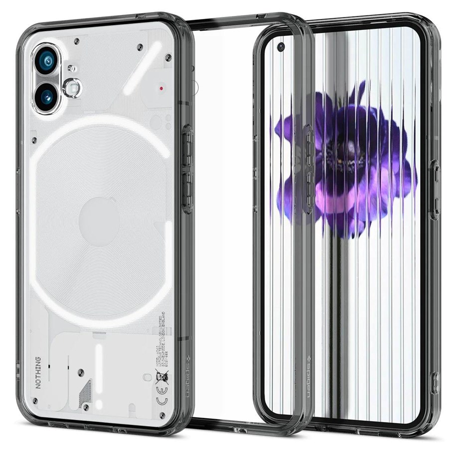 Puhelin - Kannet ja kotelot - Spigen Ultra Hybrid - space crystal - Nothing Phone (1) - ACS05422