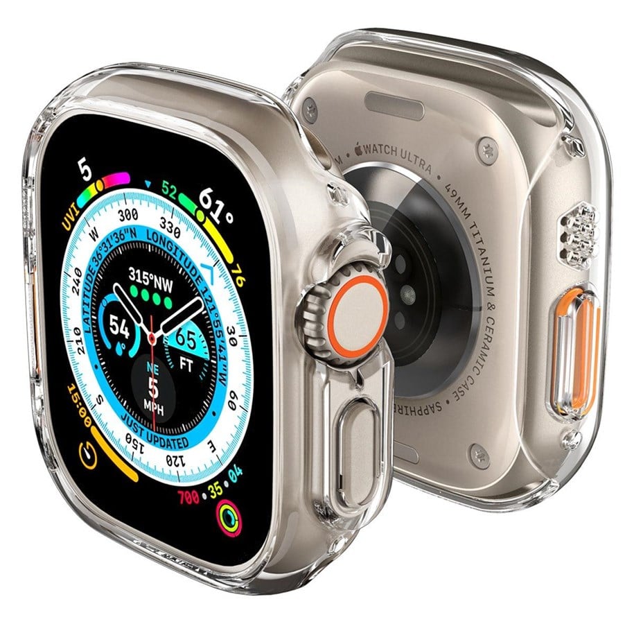 Smartwatch - Lisävarusteet - Spigen Thin Fit - clear - Apple Watch Ultra 3/2/1 - ACS05917