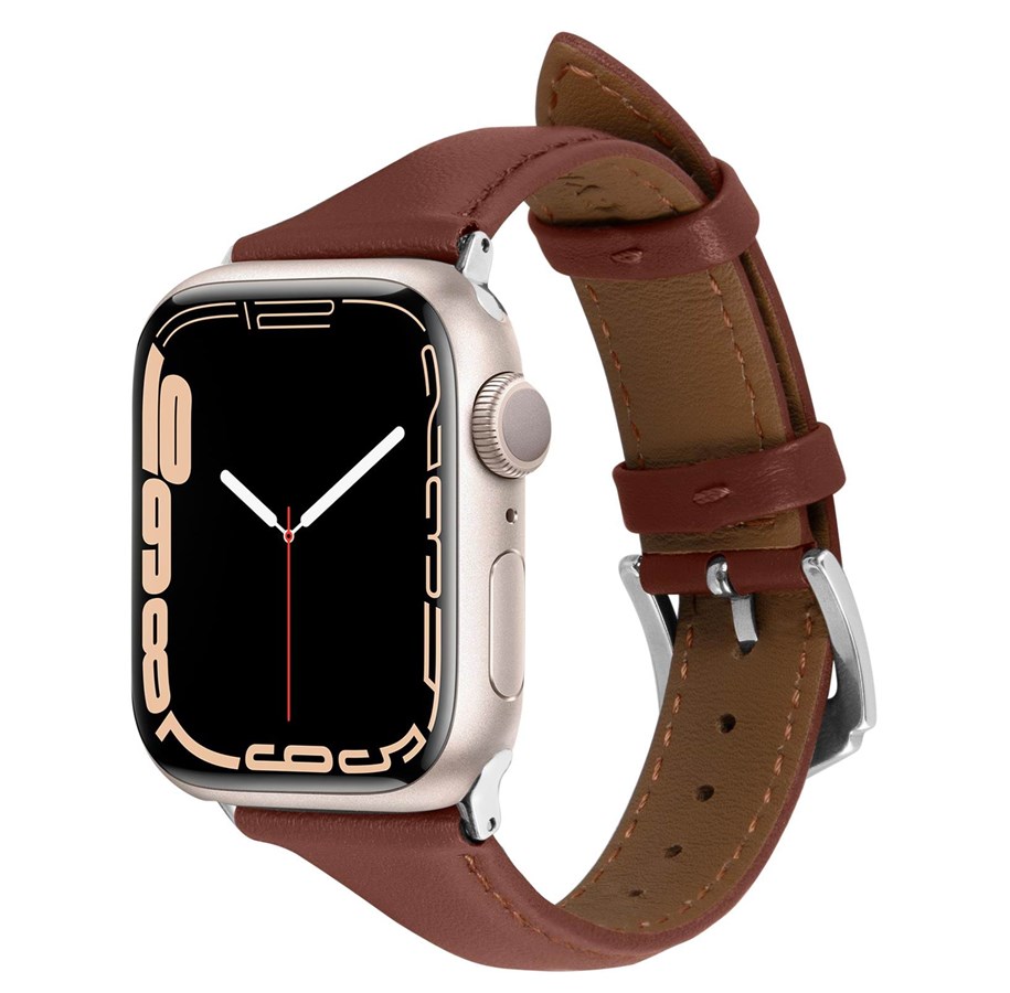 Smartwatch - Lisävarusteet - Spigen Kajuk Watch Band - chestnut - Apple Watch 41mm/40mm/38mm - AMP05442