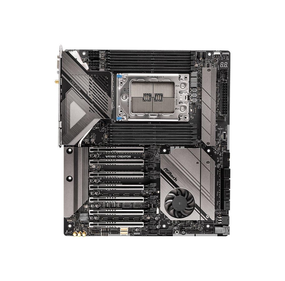 Emolevy - ASRock WRX80 Creator R2.0 Emolevy - AMD WRX80 - AMD sWRX8 - DDR4 RAM - Extended ATX - 90-MXBKH0-A0UAYZ