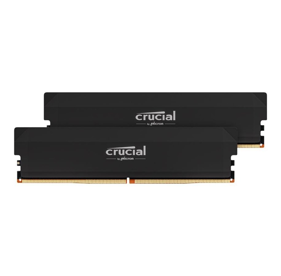 RAM - Crucial PRO Overclocking DDR5-6000 - 32GB - CL36 - Dual Channel (2 pcs) - AMD EXPO & Intel XMP - Musta - CP2K16G60C36U5B