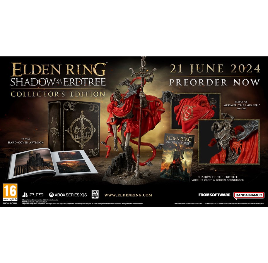 Pelit - Elden Ring: Shadow of the Erdtree (Collector's Edition) - Microsoft Xbox Series X - RPG - 3391892031249