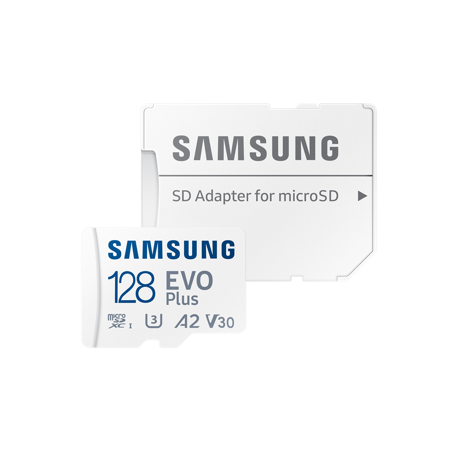 Muistikortti - Samsung EVO Plus microSD/SD - 160MB/s - 128GB - MB-MC128SA/EU